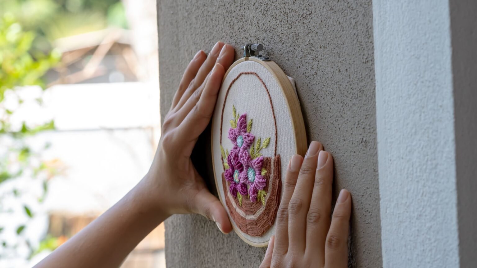 Bastidor Decorado: Ideias de Artesanato para Enfeitar a Parede