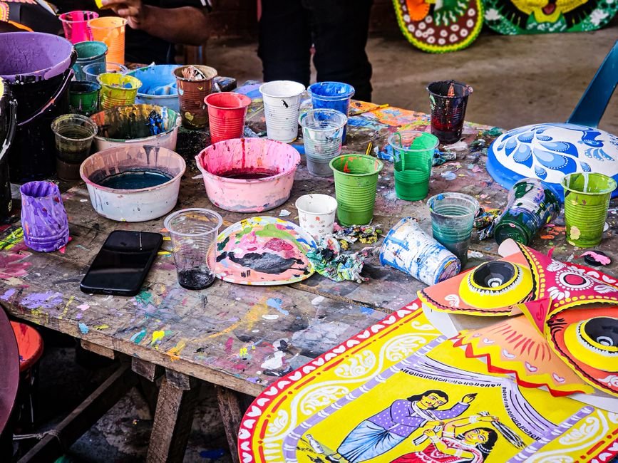 O que é a pedra pintada