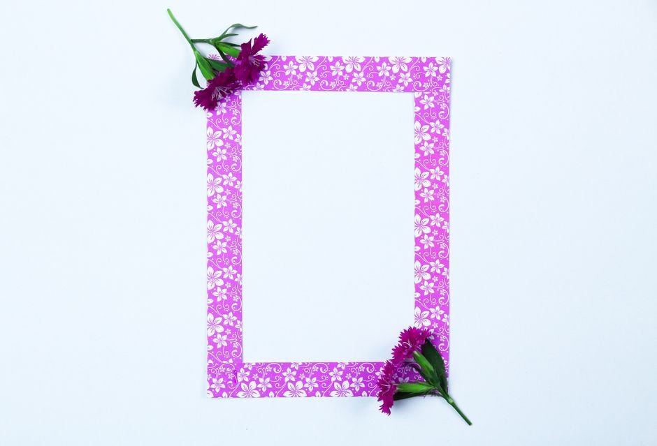 Porta-retratos decorados