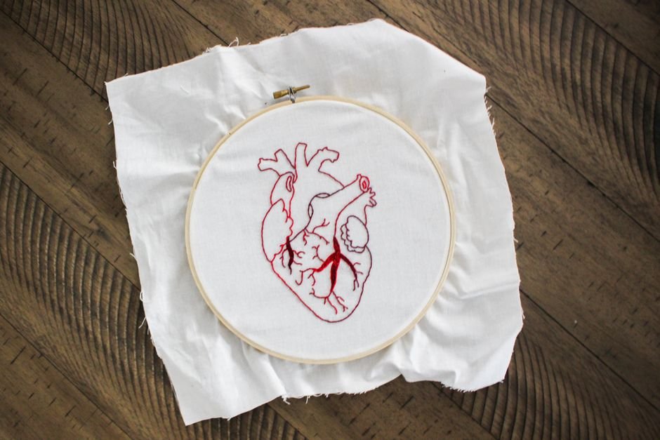 String Art de Coração para Casais