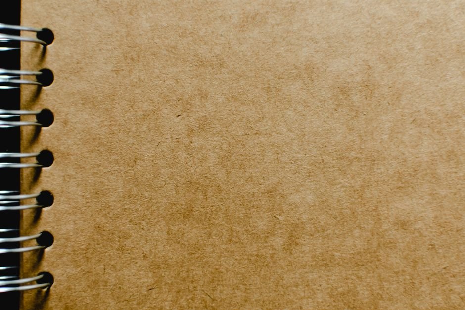 Caderno Artesanal com Capa Rústica