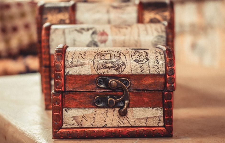 Caixa de MDF com decoupage