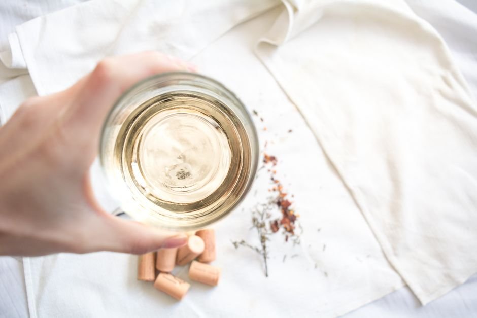 Marcador de taça de vinho