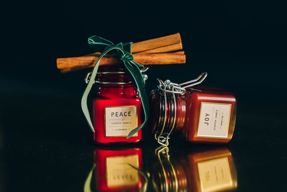 Vela aromática personalizada